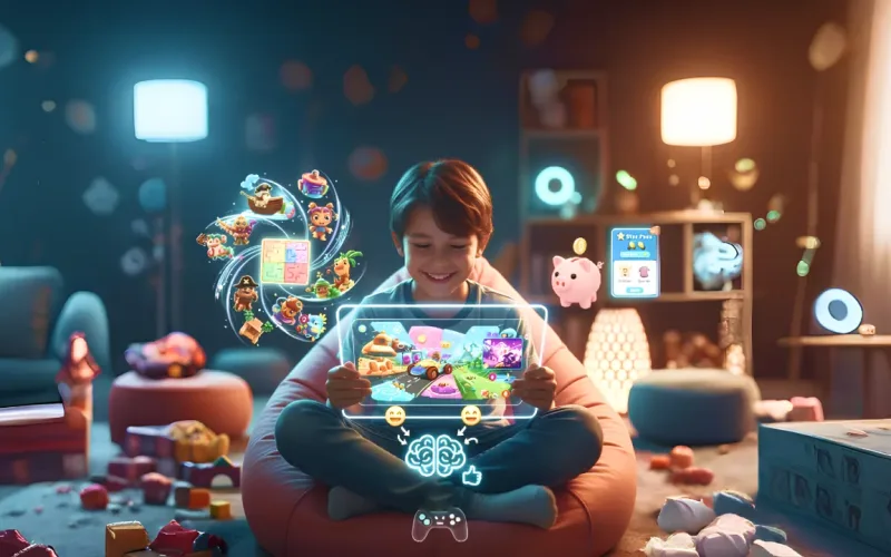 Kids mobile games design: variety mini-games, simple UX, and smart monetization