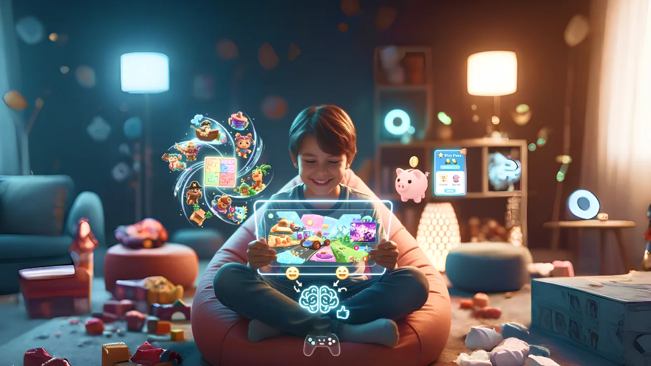 Kids mobile games design: variety mini-games, simple UX, and smart monetization